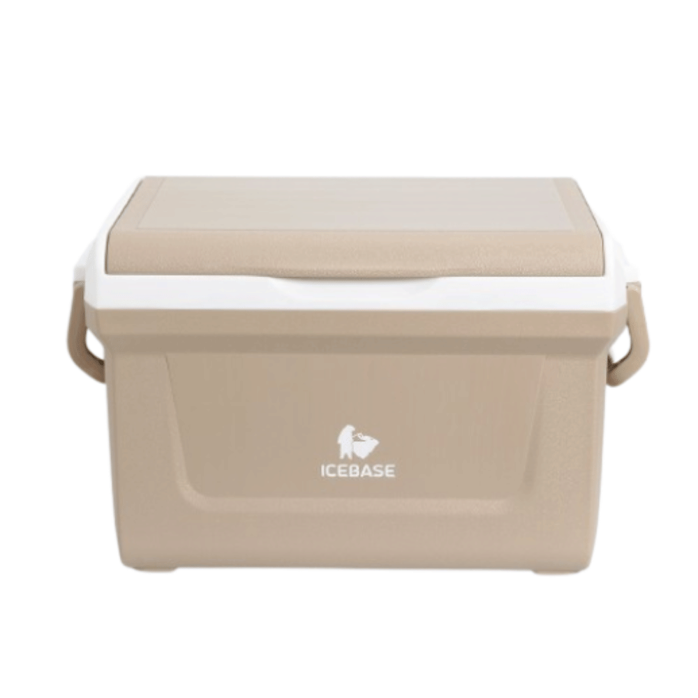 กระติกน้ำแข็งเก็บความเย็น ICEBASE รุ่น CLX-603CM (ANTIKA) ขนาด 35 ลิตร สีครีม